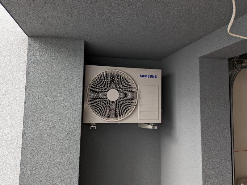 Montaż klimatyzatora w bloku Nysa