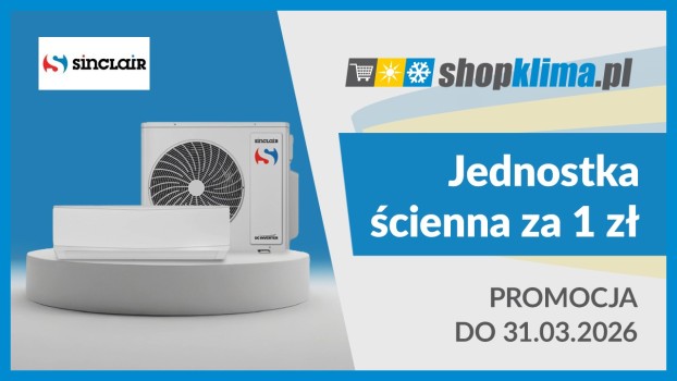 Klimatyzacja Sinclair promocja