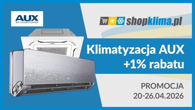 Klimatyzacja AUX promocja