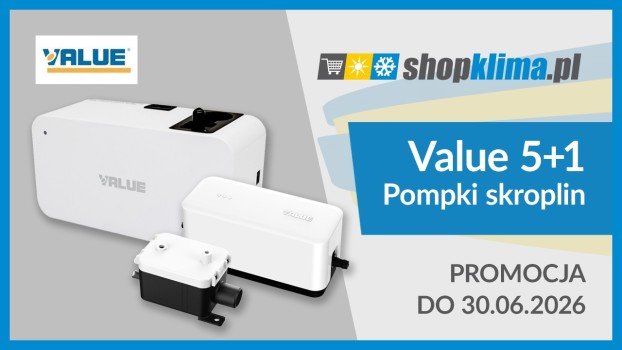 Value pompka skroplin do klimatyzacji