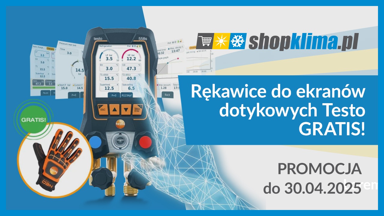 Kup Testo 558s i zgarnij rękawice GRATIS! 