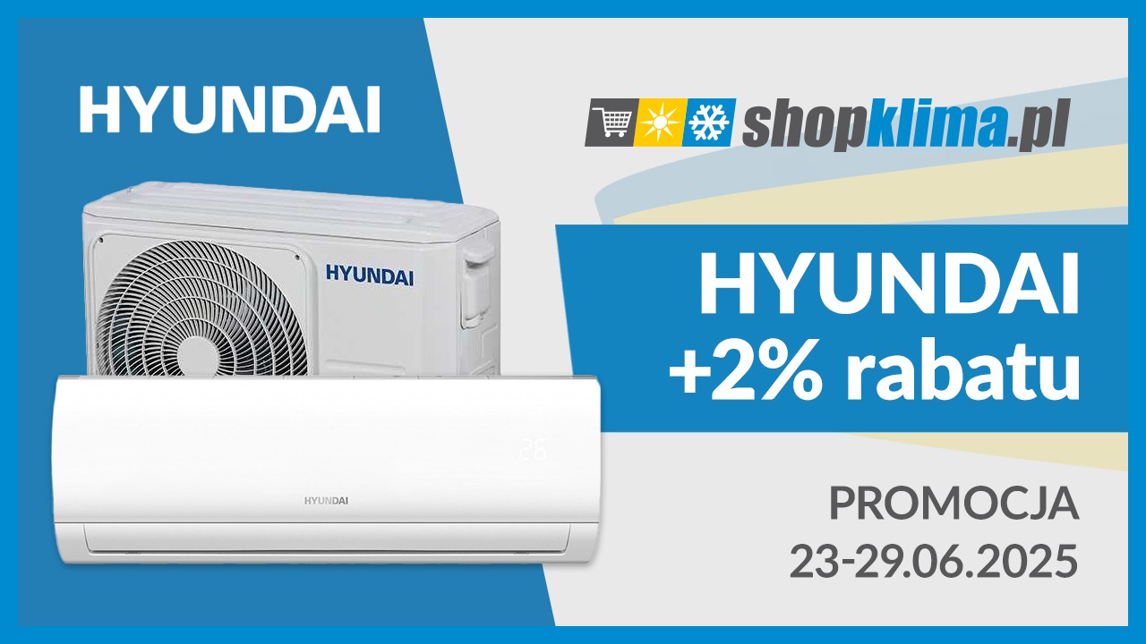 Klimatyzacja Hyundai z dodatkowym rabatem!