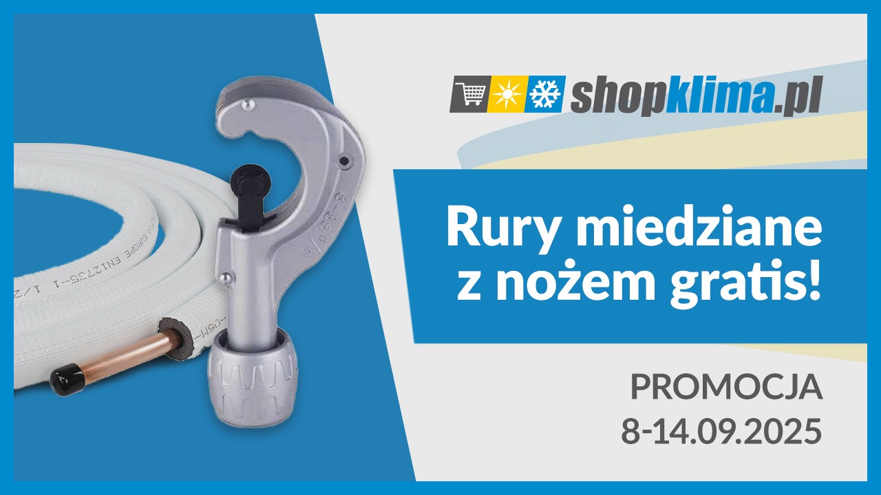 Rury miedziane z nożem gratis!