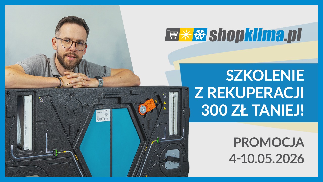 Szkolenie z rekuperacji – 300 zł taniej!