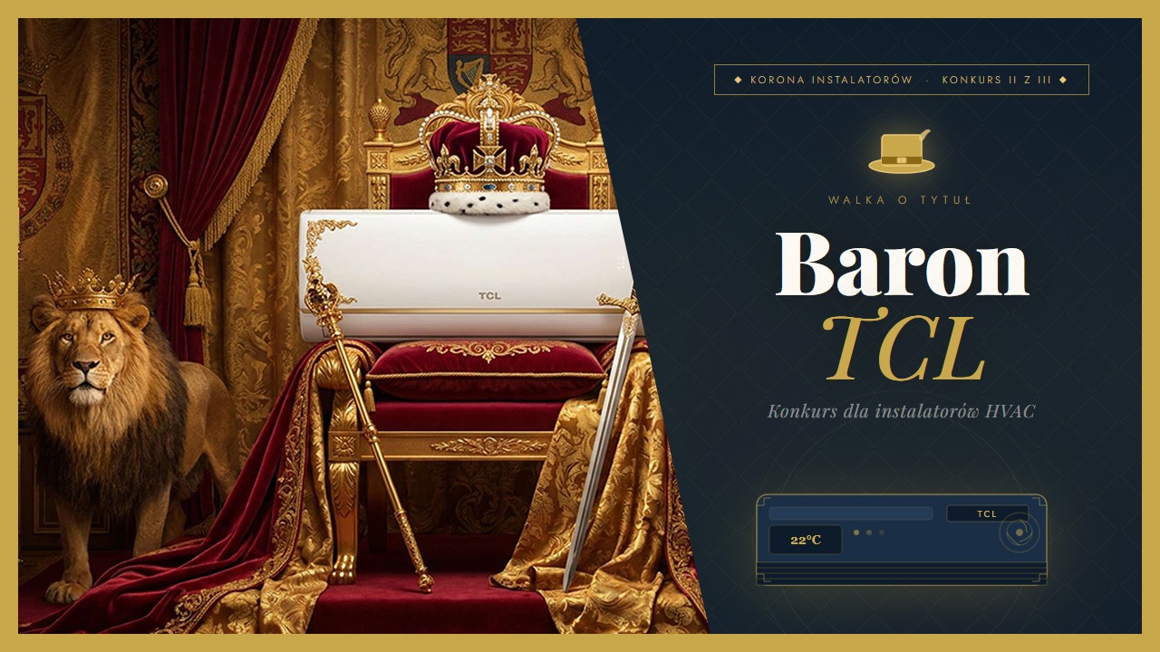 Korona Instalatorów – Konkurs: Baron TCL | czerwiec 26 